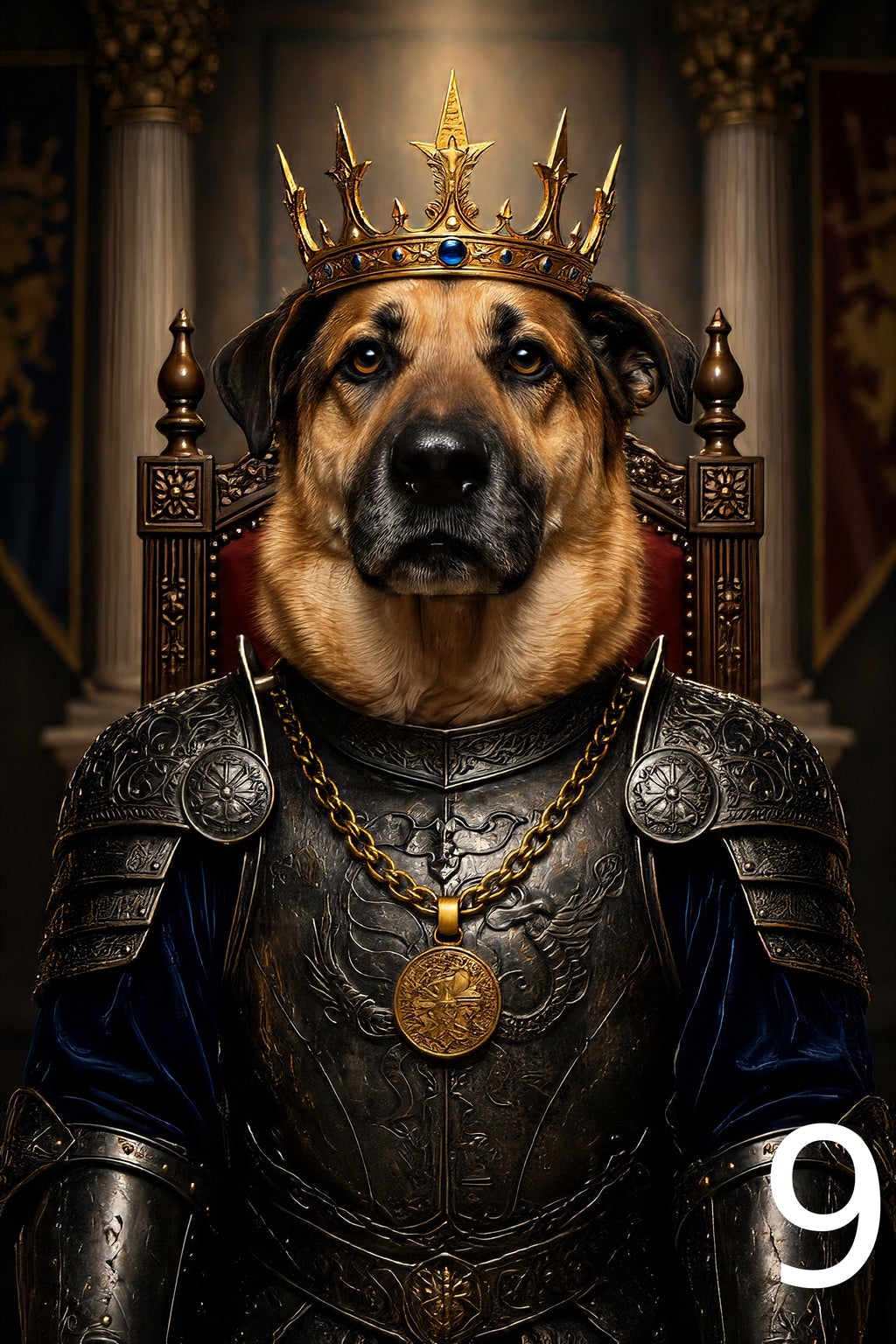 Portret Królewski w ramce